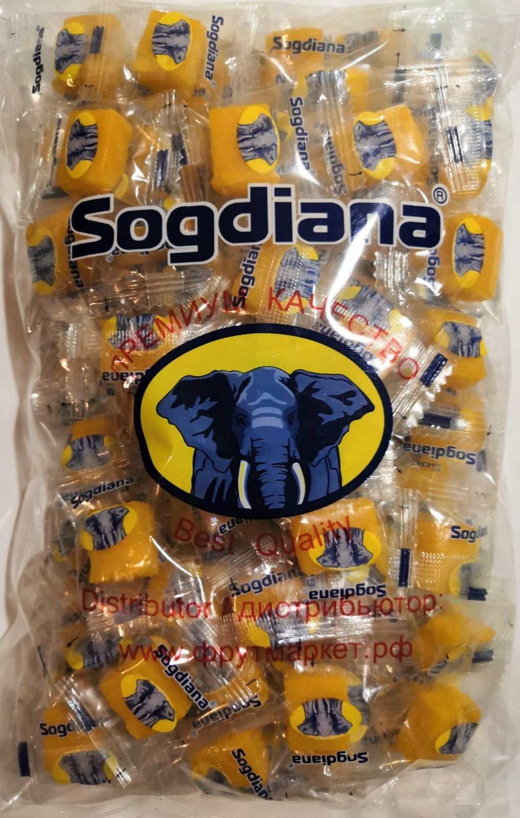 Конфеты манго кубики Sogdiana