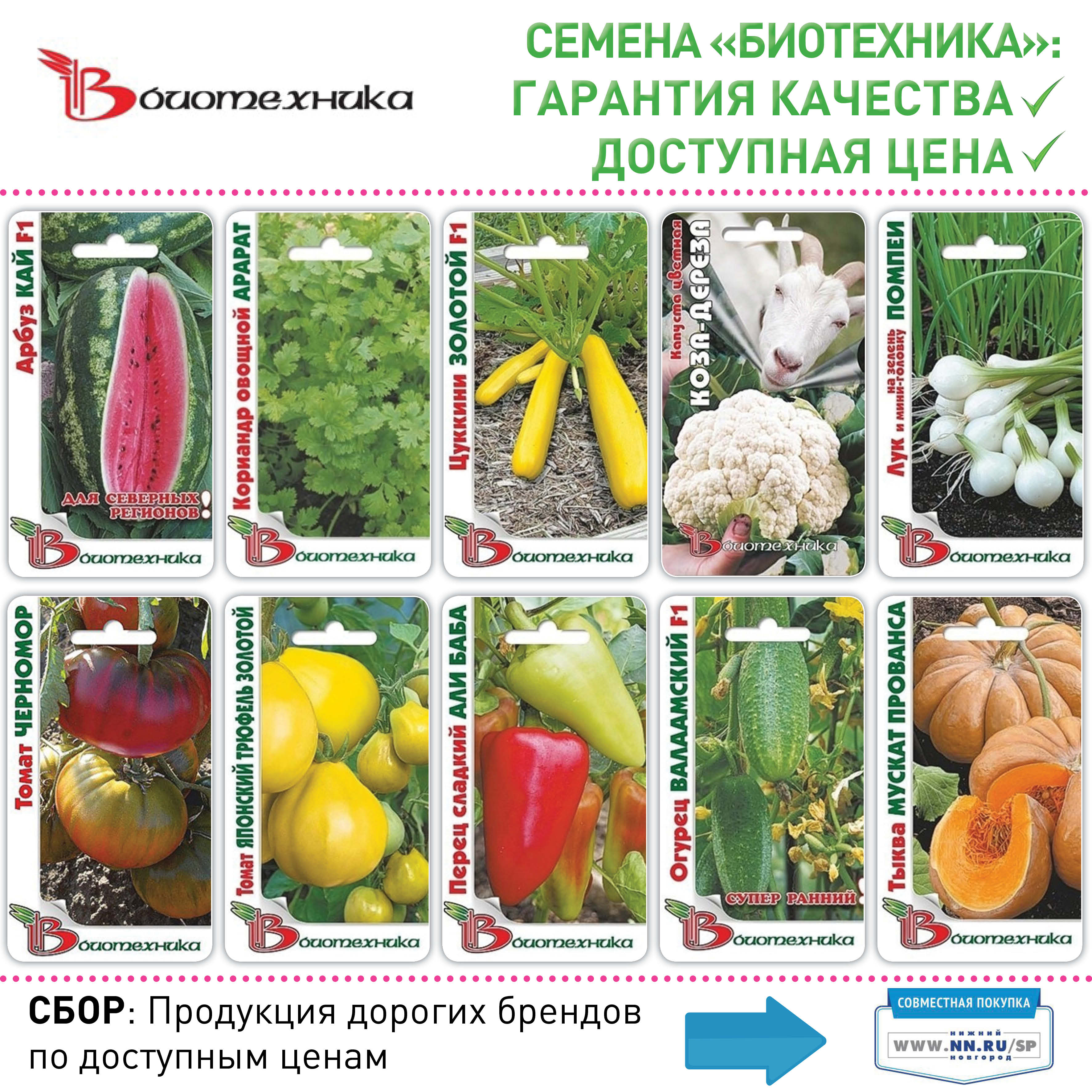 Купить Семена И Саженцы
