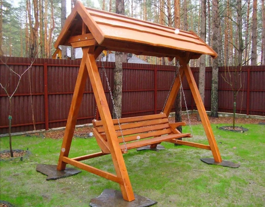 Купить Качели Деревянные Цена