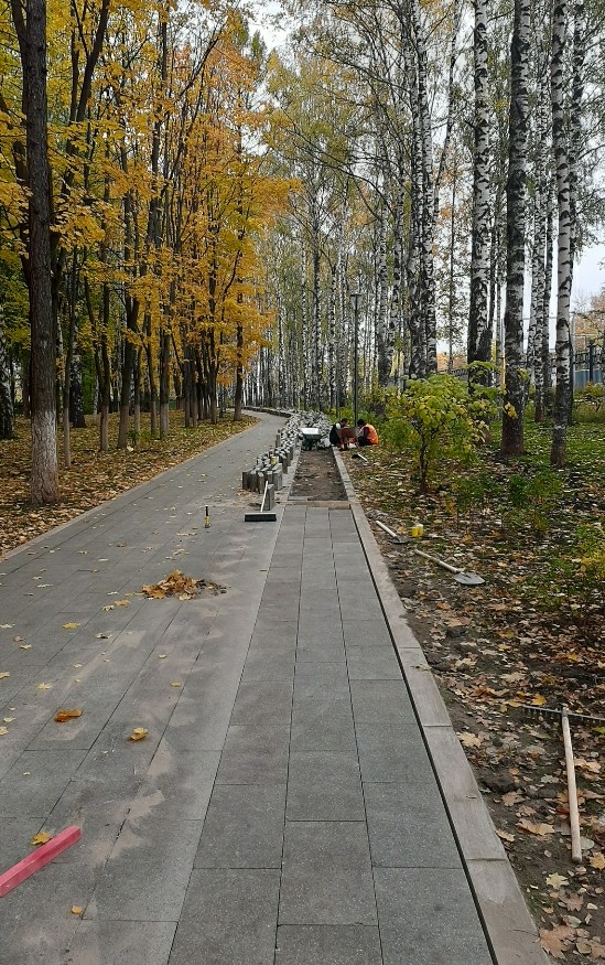 Ленинский сквер в Кадникове. Парк Ленинского Комсомола Богородск.