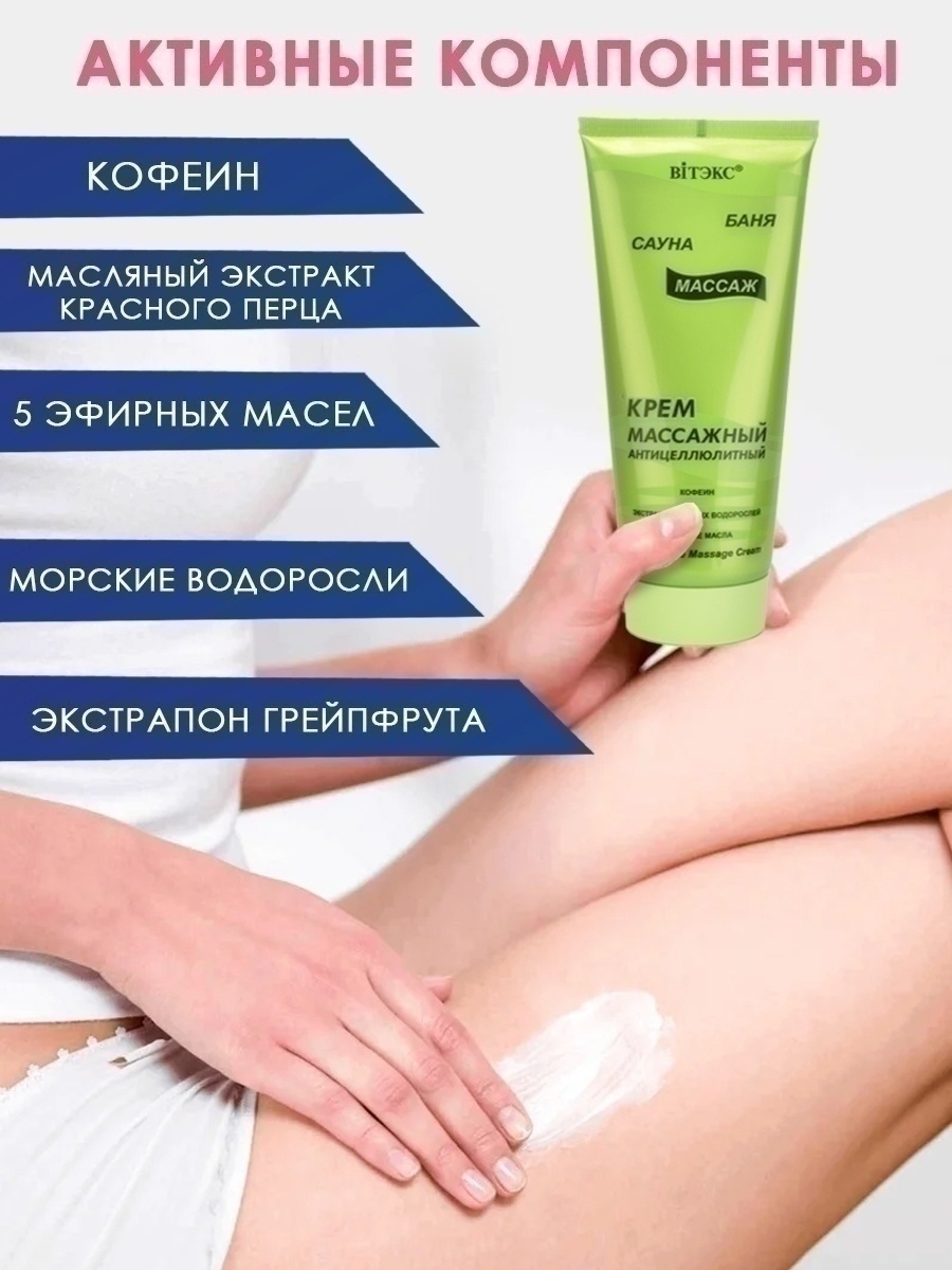 Крем Антицеллюлитный Витекс Баня Сауна Купить