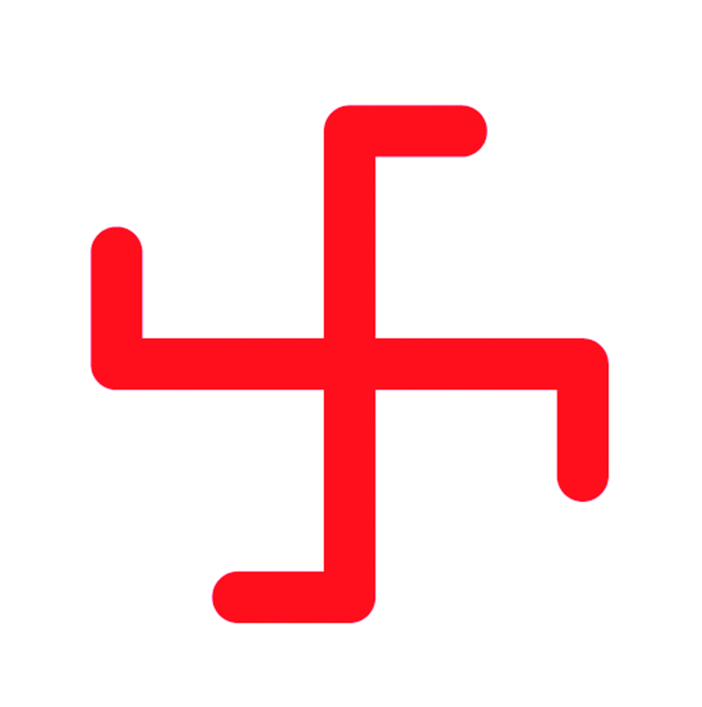 Знак похожий на свастику. Славянский символ фаш.