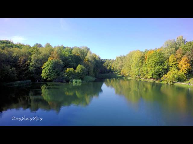 Colourful Shchelokovsky lakes, autumn flight. Nizhny Novgorod - YouTube