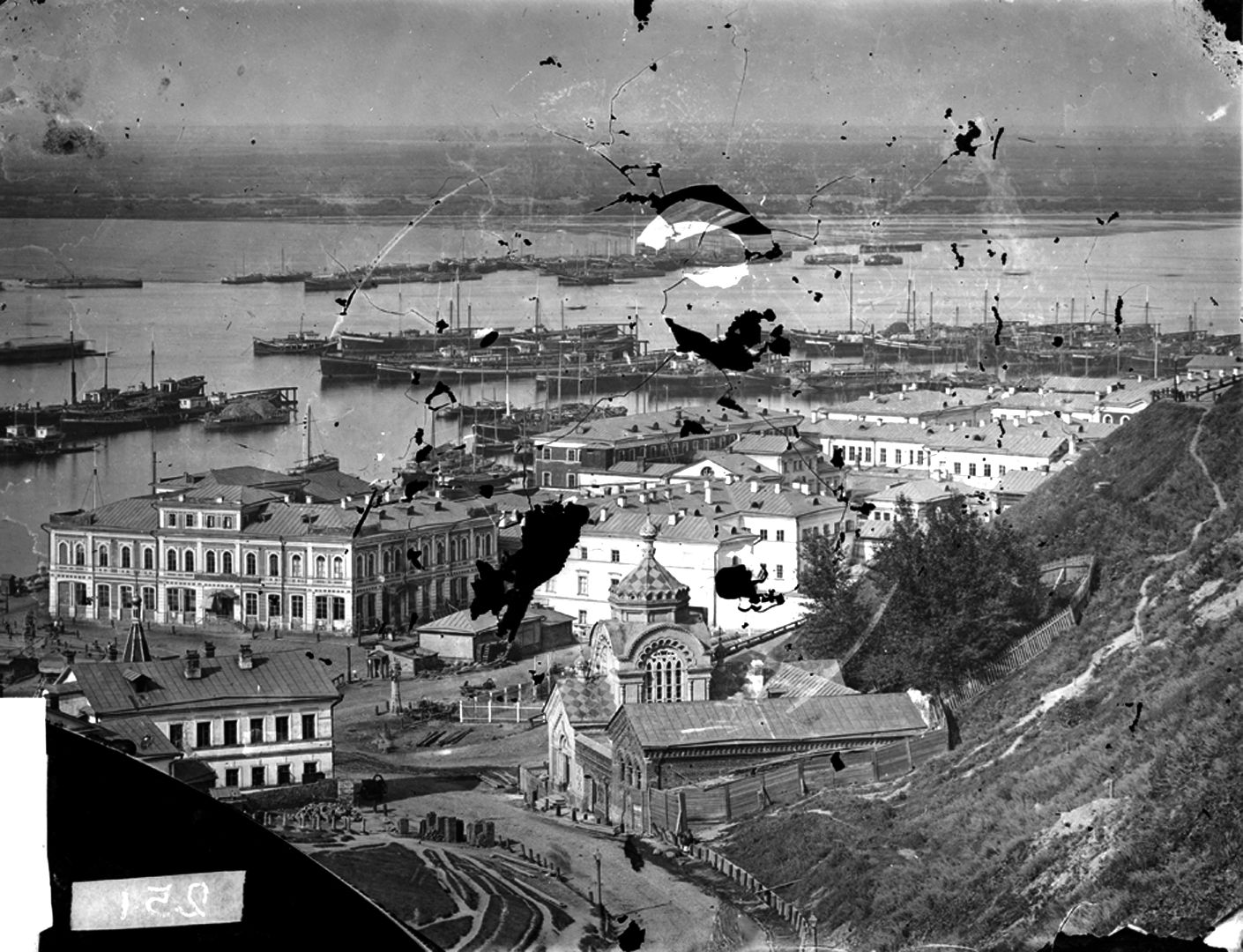 Сайт старый нижний. Старый Нижний Новгород Дмитриев. Нижний Новгород 1900. Нижний Новгород 1860 год. Вид на Похвалинский съезд.