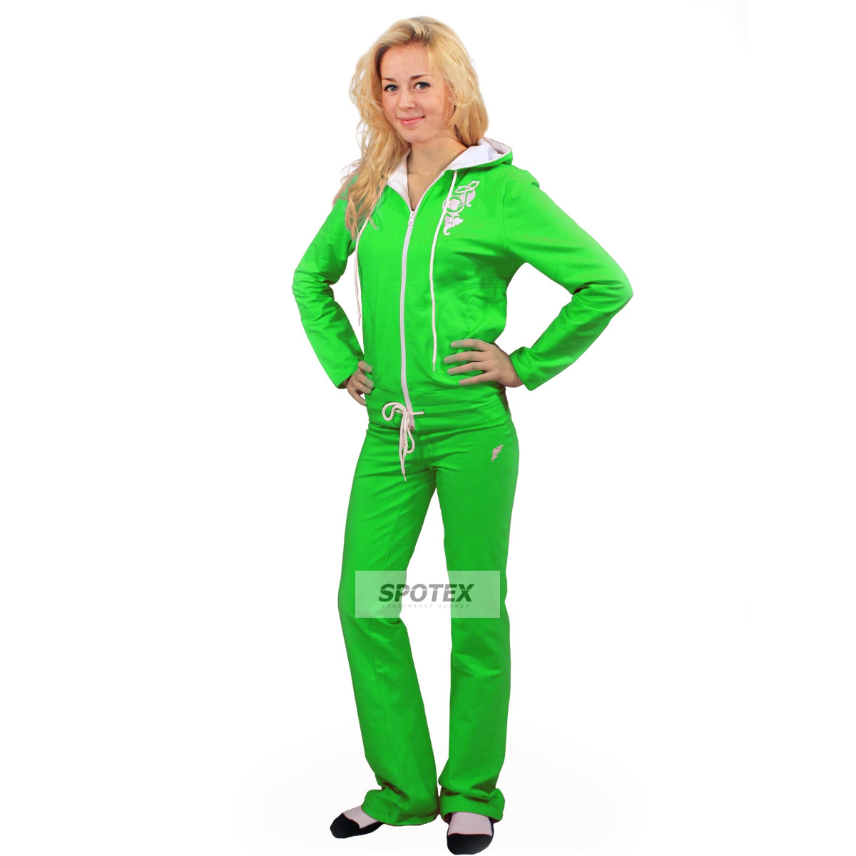 Спортивный костюм адидас женский зеленый