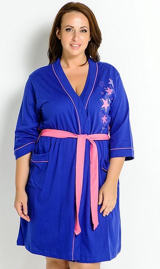 Платье халаты женские. Халат Vienetta (XL, синий). Женские халаты больших размеров. Халаты для полных женщин. Халаты женские для полных.