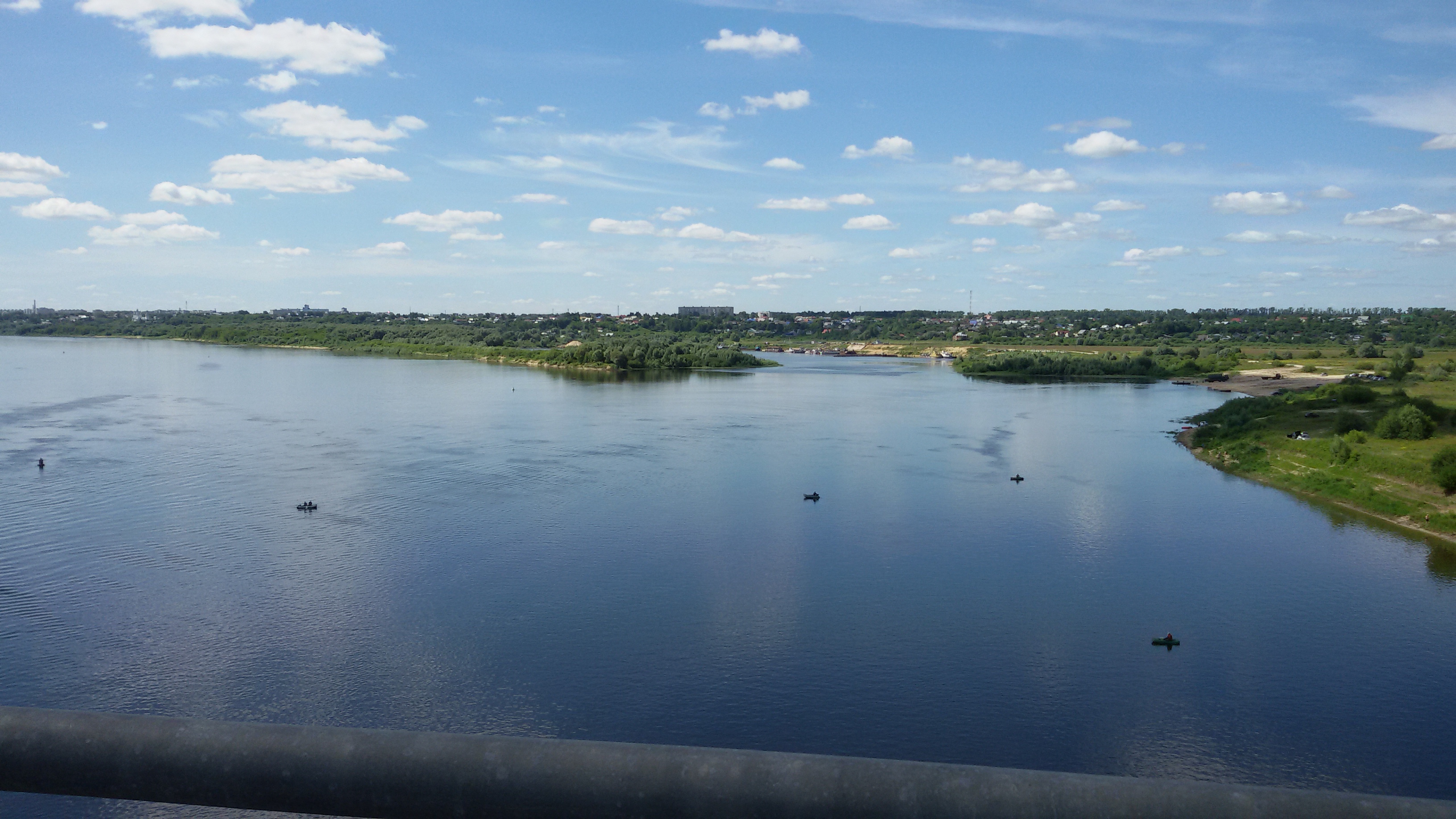 Павлово набережная реки Оки Нижегородская область