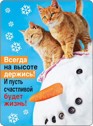 Открытки будь всегда на высоте