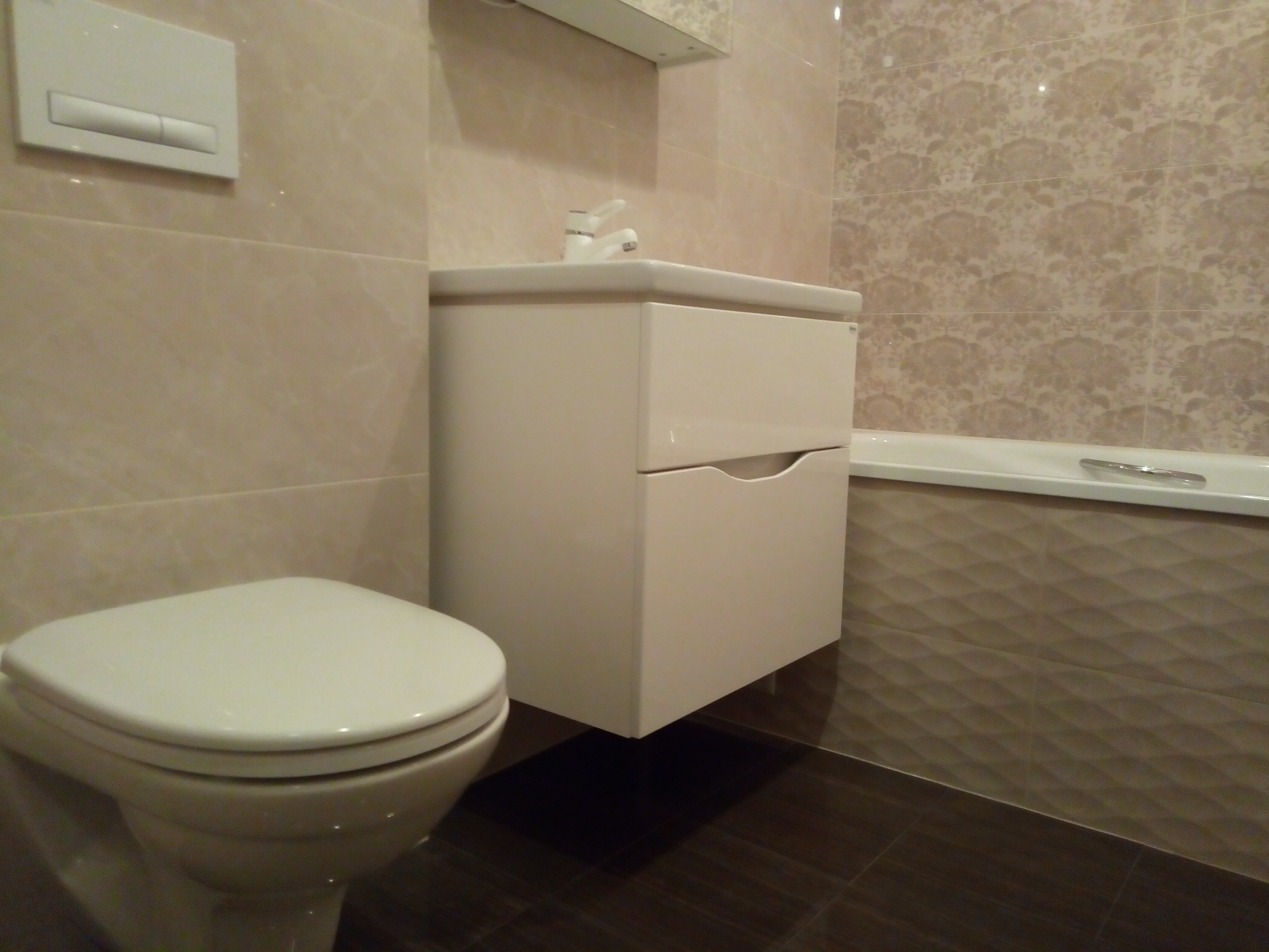 Дизайн ванных комнат в брежневках