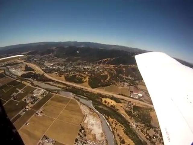 Camera falls from airplane and lands in pig pen--MUST WATCH END!!
