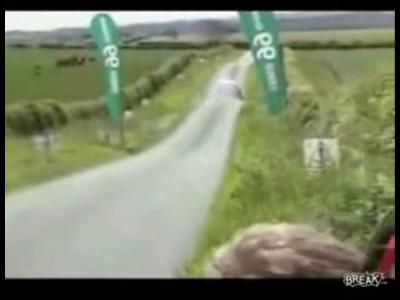 136 mph Rally Car Jump - YouTube2