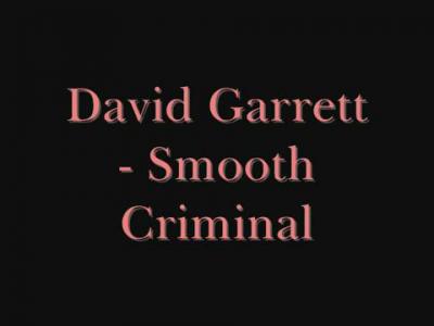 Garrett David-Smooth Criminal